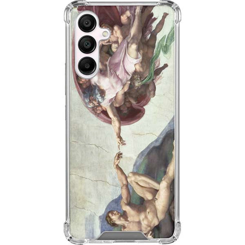 Creation of Adam by Michelangelo Galaxy A16 5G Clear Case