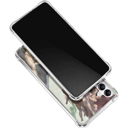 Creation of Adam by Michelangelo Galaxy A16 5G Clear Case