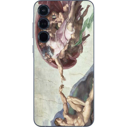 Creation of Adam by Michelangelo Galaxy A36 5G Skin