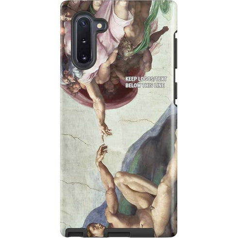 Creation of Adam by Michelangelo Galaxy Cases