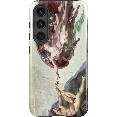 Creation of Adam by Michelangelo Galaxy S25 Plus Impact Case