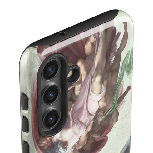 Creation of Adam by Michelangelo Galaxy S25 Plus Impact Case