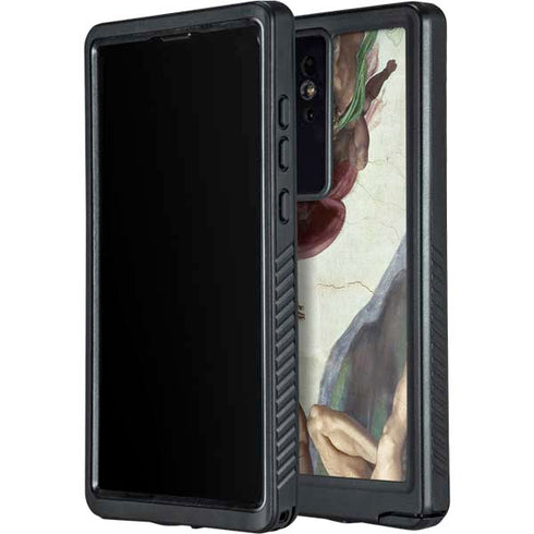 Creation of Adam by Michelangelo Galaxy S24 Ultra Waterproof Case