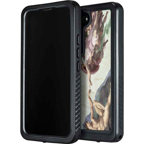 Creation of Adam by Michelangelo Galaxy S24 Waterproof Case