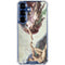Creation of Adam by Michelangelo Galaxy S25 Clear Case