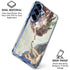 Creation of Adam by Michelangelo Galaxy S25 Clear Case