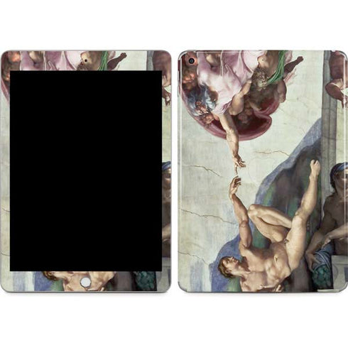 Creation of Adam by Michelangelo Apple iPad Skin