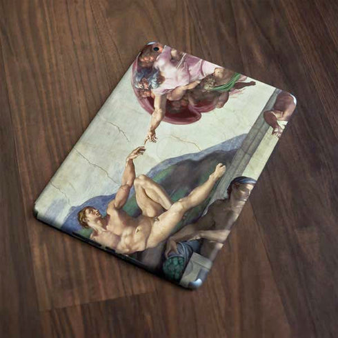 Creation of Adam by Michelangelo Apple iPad Skin