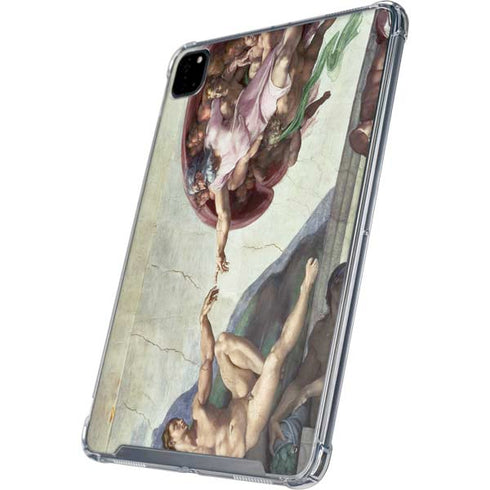Creation of Adam by Michelangelo iPad Cases