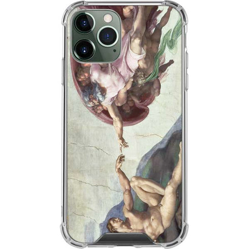 Michelangelo Creation of Adam iPhone 12 Pro Clear Case