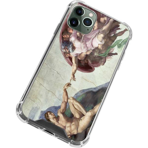 Michelangelo Creation of Adam iPhone 12 Pro Clear Case