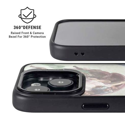 Creation of Adam by Michelangelo iPhone 13 Kickstand Case