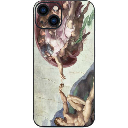 Creation of Adam by Michelangelo iPhone Skins