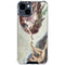 Creation of Adam by Michelangelo iPhone 15 Clear Case