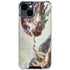 Creation of Adam by Michelangelo iPhone 15 Clear Case