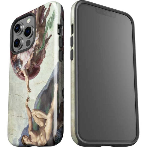 Creation of Adam by Michelangelo iPhone 15 Pro Impact Case