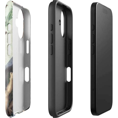 Creation of Adam by Michelangelo iPhone 16 Impact Case