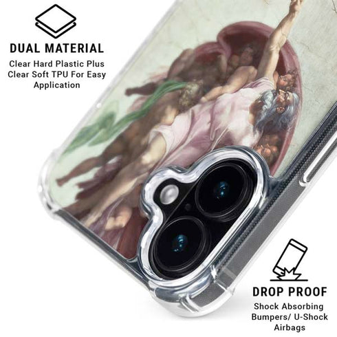 Creation of Adam by Michelangelo iPhone 16 MagSafe Case