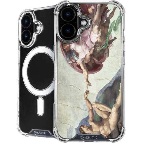 Creation of Adam by Michelangelo iPhone 16 Plus MagSafe Case