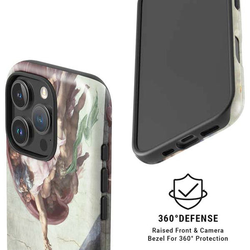 Creation of Adam by Michelangelo iPhone 16 Pro Magsafe Impact Case