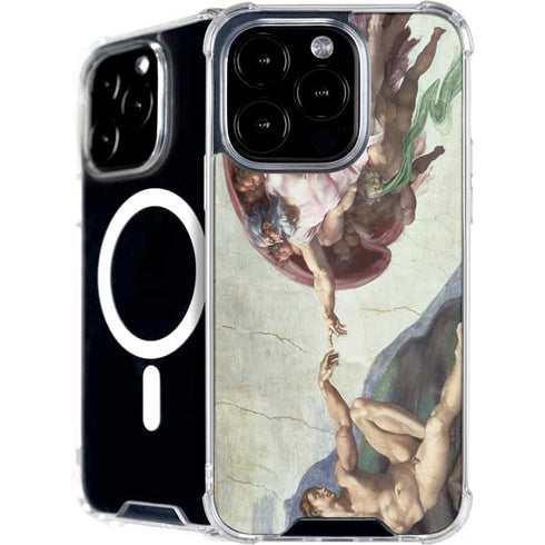 Creation of Adam by Michelangelo iPhone 16 Pro Max MagSafe Case