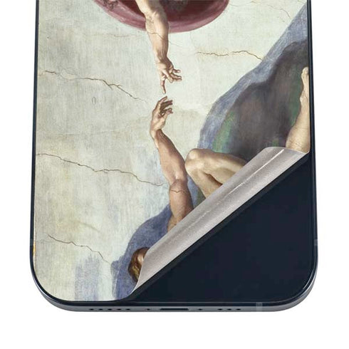 Creation of Adam by Michelangelo iPhone 16 Skin