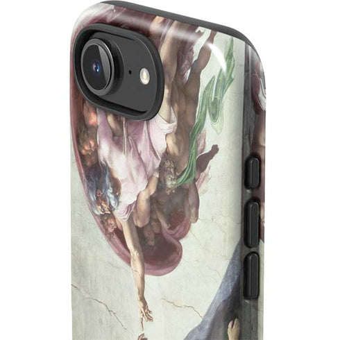 Creation of Adam by Michelangelo iPhone 16e Impact Case