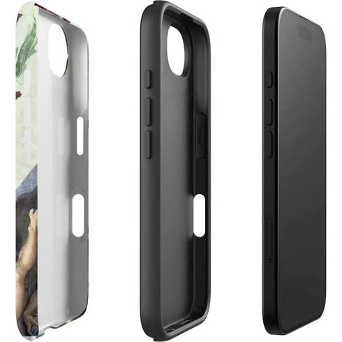 Creation of Adam by Michelangelo iPhone 16e Impact Case