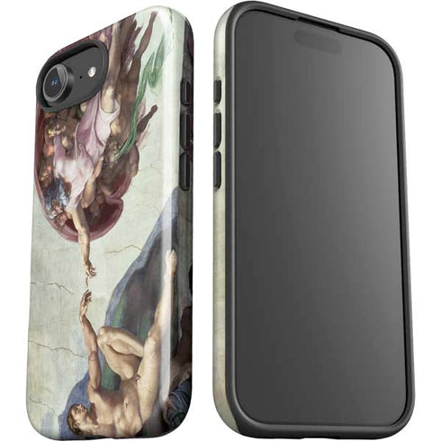 Creation of Adam by Michelangelo iPhone 16e Impact Case