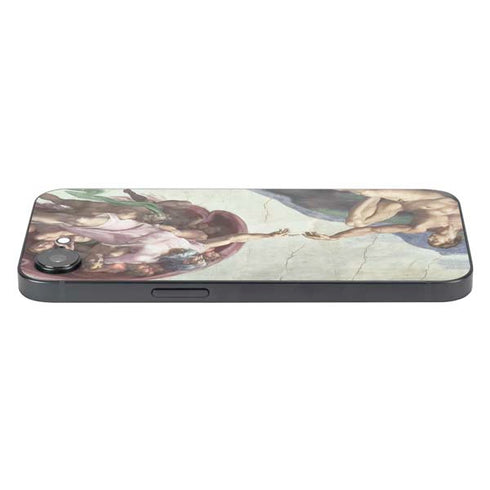 Creation of Adam by Michelangelo iPhone 16e Skin
