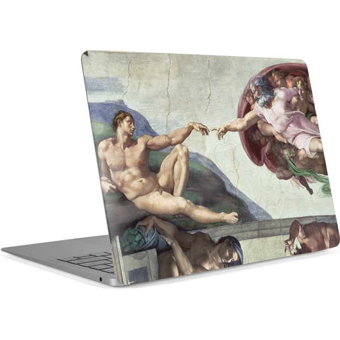 Creation of Adam by Michelangelo Apple MacBook Air Skin