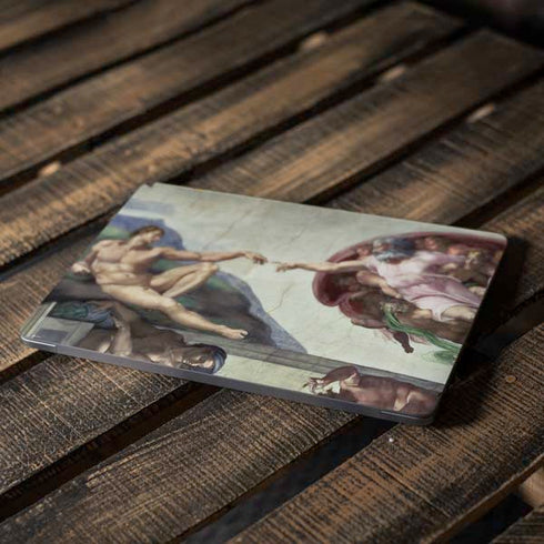 Creation of Adam by Michelangelo Apple MacBook Air Skin