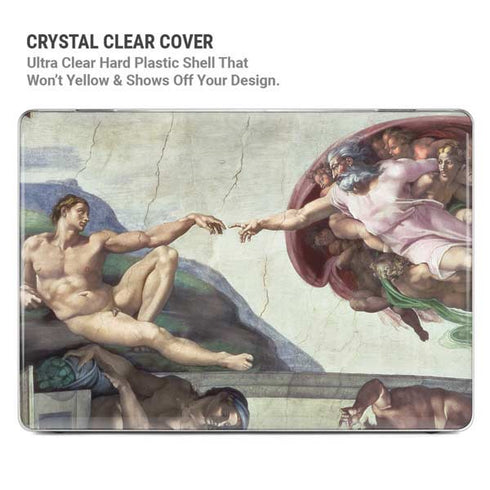 Creation of Adam by Michelangelo MacBook Cases