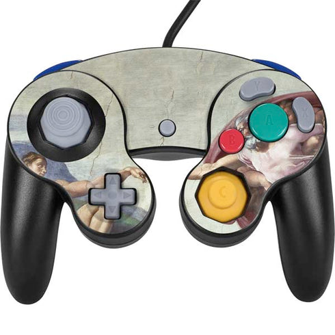 Creation of Adam by Michelangelo Nintendo Skins