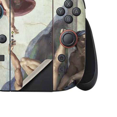 Creation of Adam by Michelangelo Nintendo Switch 2 (2025) Joy-Con Controller Skin