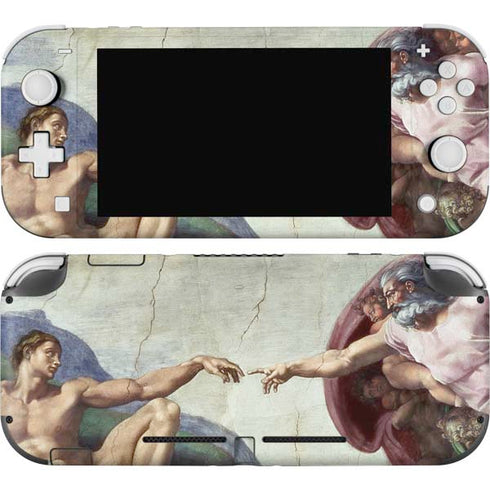 Creation of Adam by Michelangelo Nintendo Skins