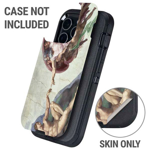 Creation of Adam by Michelangelo Otterbox Defender iPhone Skin