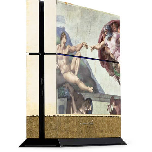 Creation of Adam by Michelangelo PlayStation PS4 Skins