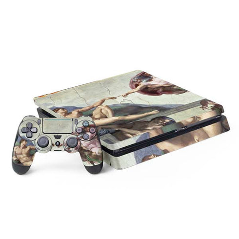 Creation of Adam by Michelangelo PlayStation PS4 Skins