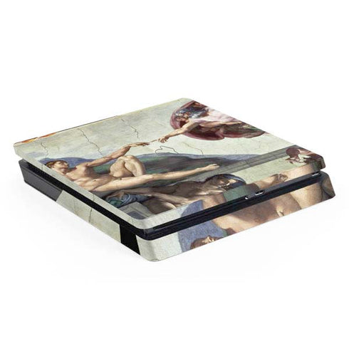 Creation of Adam by Michelangelo PlayStation PS4 Skins