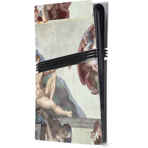Creation of Adam by Michelangelo PlayStation PS5 Skins