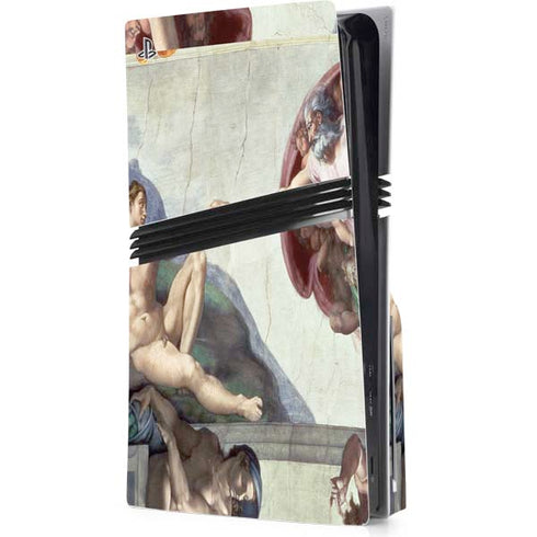 Creation of Adam by Michelangelo PlayStation PS5 Skins