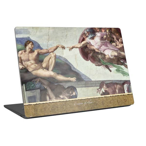 Creation of Adam by Michelangelo Laptop Skins