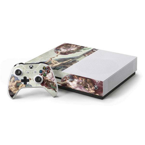Creation of Adam by Michelangelo Xbox One Skins