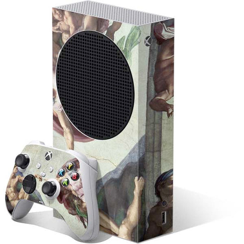 Creation of Adam by Michelangelo Xbox Series S Skins