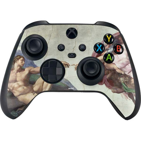 Creation of Adam by Michelangelo Xbox Series X Skins