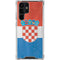 Croatia Flag Distressed Galaxy S23 Ultra Clear Case