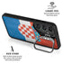 Croatia Flag Distressed Galaxy S24 FE Kickstand Case
