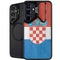 Croatia Flag Distressed Galaxy S25 Plus Kickstand Case