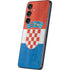 Croatia Flag Distressed Galaxy S24 Skin